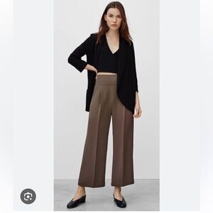 BNWT Wilfred Black Coulomb Wide-Leg Pant